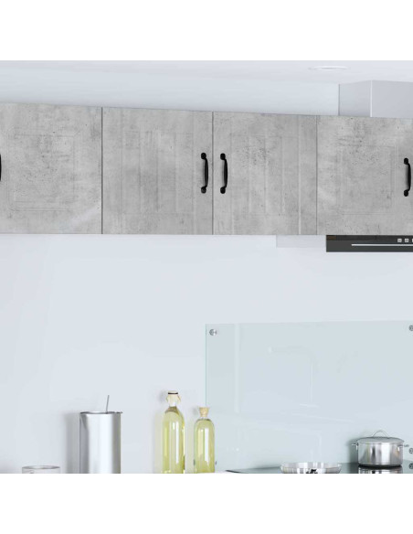 Pensile cucina Grigio cemento 80 x 31 x 40 cm Legno multistrato