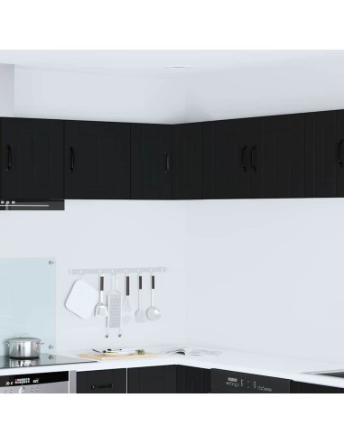 Pensile cucina Nero 57 x 57 x 40 cm Legno multistrato