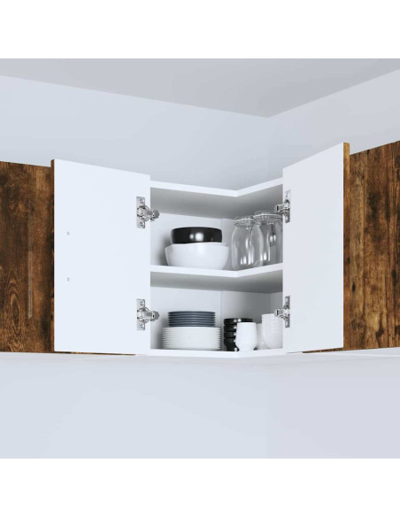 Pensile cucina Rovere fumé 57 x 57 x 40 cm Legno multistrato