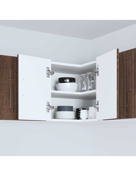 Pensile cucina Rovere Marrone 57 x 57 x 40 cm Legno multistrato