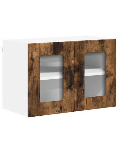 Pensile cucina 2 pcs Rovere fumé 60 x 31 x 40 cm