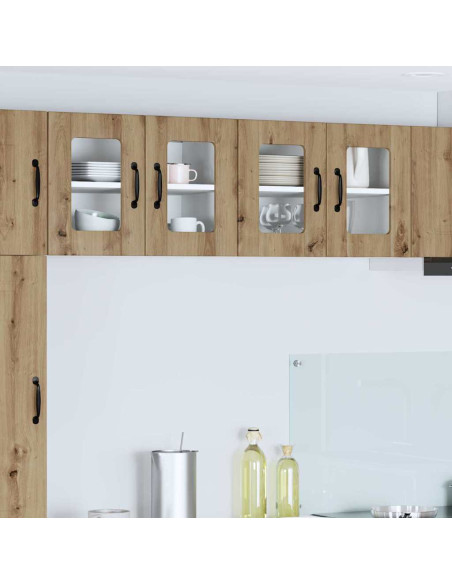 Pensile cucina 2 pcs Rovere artigianale 60 x 31 x 40 cm