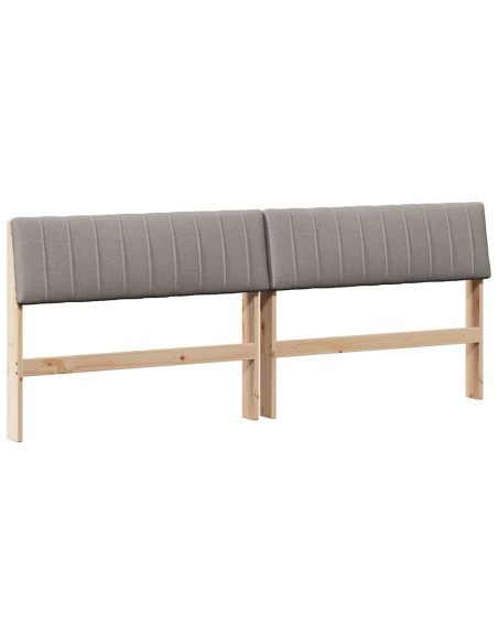 Testiera imbottita Talpa 200 cm Pino massello