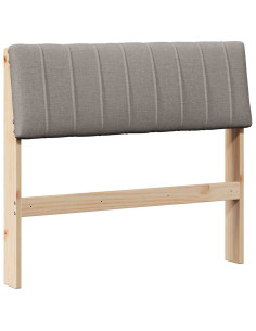 Testiera imbottita Talpa 90 cm Pino massello