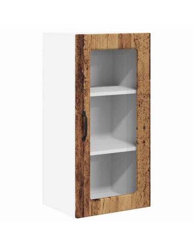 Pensile cucina 2 pcs Legno vecchio 40 x 31 x 80 cm