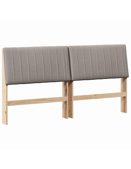 Testiera imbottita Talpa 180 cm Pino massello