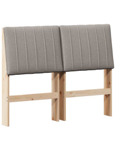 Testiera imbottita Talpa 120 cm Pino massello