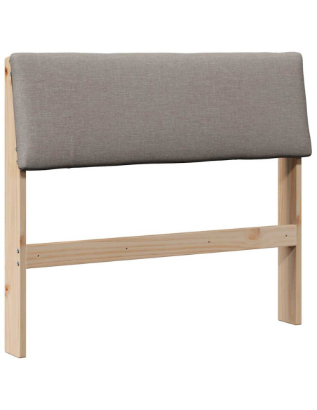 Testiera imbottita Talpa 90 cm Pino massello