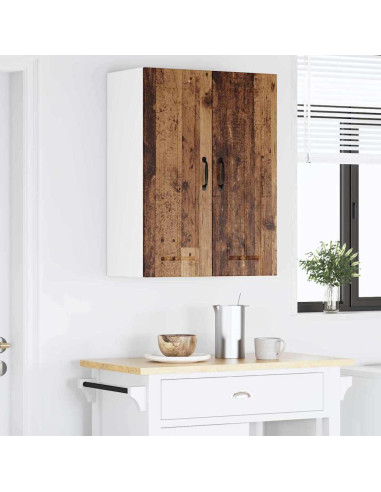 Pensile cucina 2 pcs Legno vecchio 30 x 31 x 80 cm