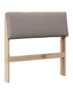 Testiera imbottita Talpa 80 cm Pino massello