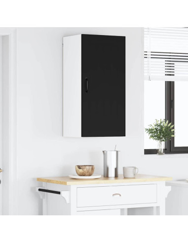 Pensile cucina Nero 40 x 31 x 80 cm Legno multistrato