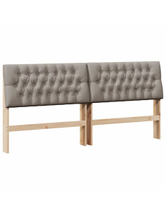 Testiera imbottita Talpa 200 cm Pino massello