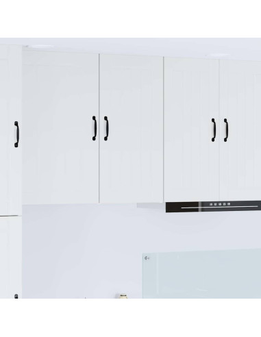 Pensile cucina Bianco Lucido 40 x 31 x 80 cm Legno multistrato