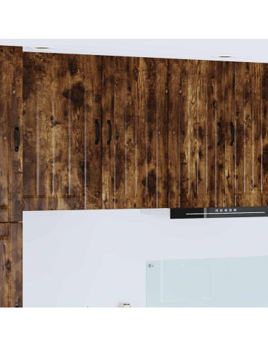 Pensile cucina Rovere fumé 40 x 31 x 80 cm Legno multistrato