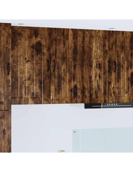 Pensile cucina Rovere fumé 40 x 31 x 80 cm Legno multistrato