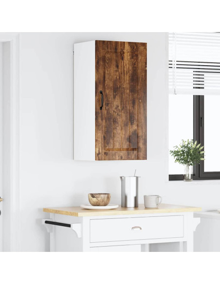 Pensile cucina Rovere fumé 40 x 31 x 80 cm Legno multistrato