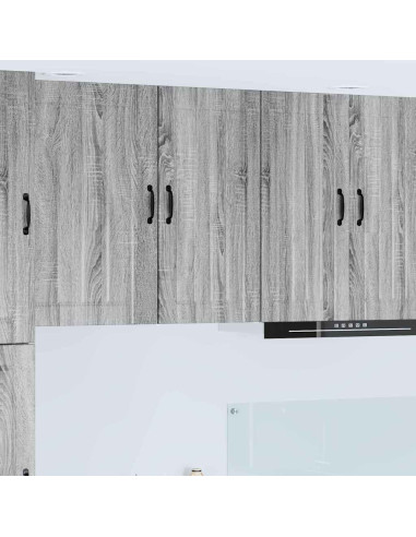 Pensile cucina Grigio Sonoma 40 x 31 x 80 cm Legno multistrato