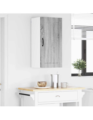 Pensile cucina Grigio Sonoma 40 x 31 x 80 cm Legno multistrato