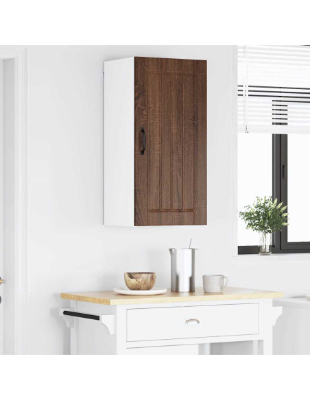 Pensile cucina Rovere Marrone 40 x 31 x 80 cm Legno multistrato