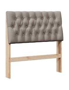 Testiera imbottita Talpa 90 cm Pino massello