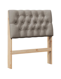 Testiera imbottita Talpa 75 cm Pino massello