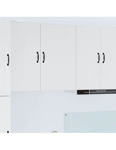 Pensile cucina Bianco Lucido 50 x 31 x 80 cm Legno multistrato