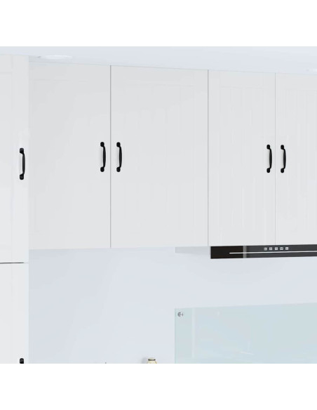 Pensile cucina Bianco Lucido 50 x 31 x 80 cm Legno multistrato