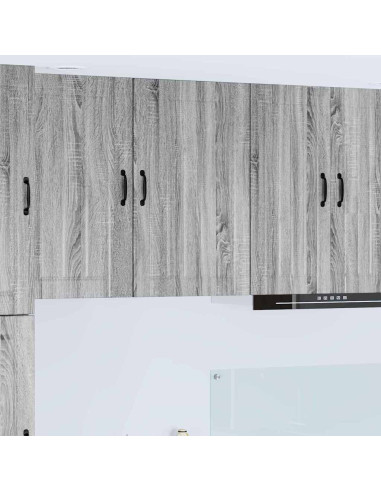 Pensile cucina Grigio Sonoma 50 x 31 x 80 cm Legno multistrato