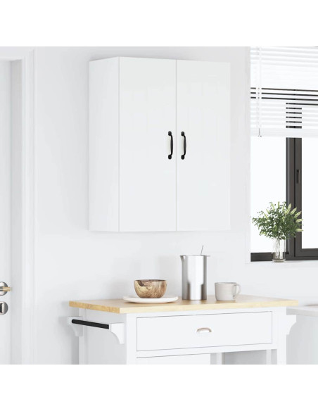 Pensile cucina Bianco 60 x 31 x 80 cm Legno multistrato