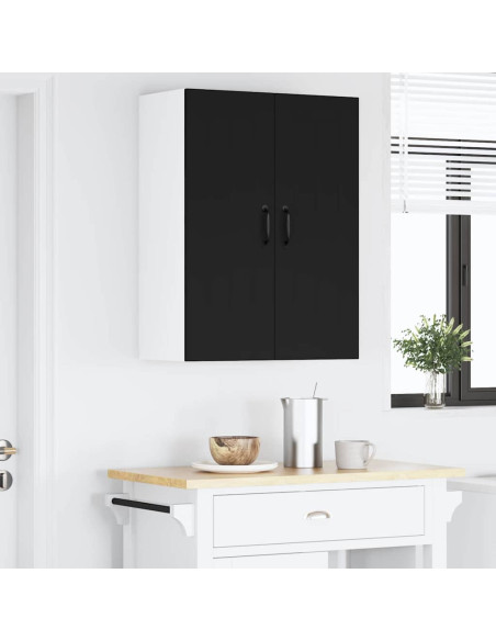 Pensile cucina Nero 60 x 31 x 80 cm Legno multistrato