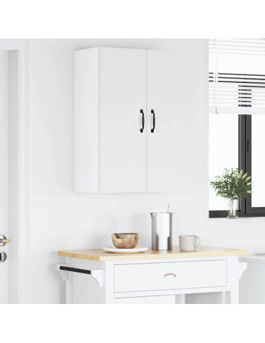 Pensile cucina Bianco Lucido 60 x 31 x 80 cm Legno multistrato