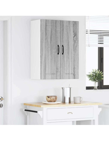 Pensile cucina Grigio Sonoma 60 x 31 x 80 cm Legno multistrato