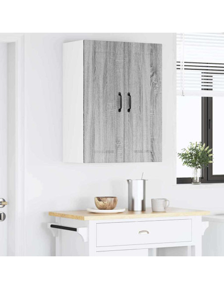 Pensile cucina Grigio Sonoma 60 x 31 x 80 cm Legno multistrato