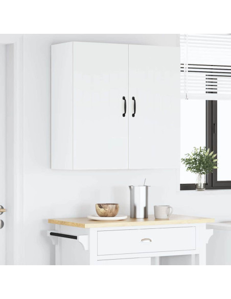 Pensile cucina Bianco 80 x 31 x 80 cm Legno multistrato