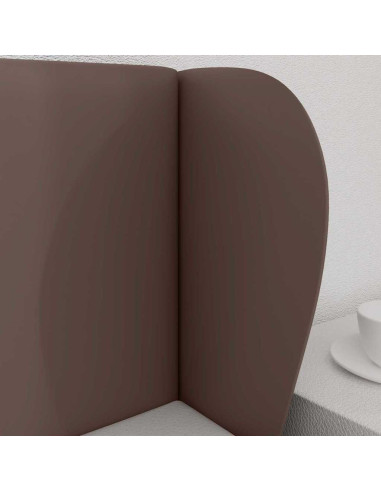 Orecchia della Testata Marrone 40 x 23 x 6 cm Schiuma e PVC