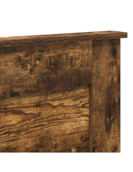 Testiera con testiera Rovere fumé 200 cm Legno multistrato