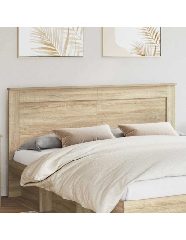 Testiera con testiera Rovere Sonoma 180 cm Legno multistrato