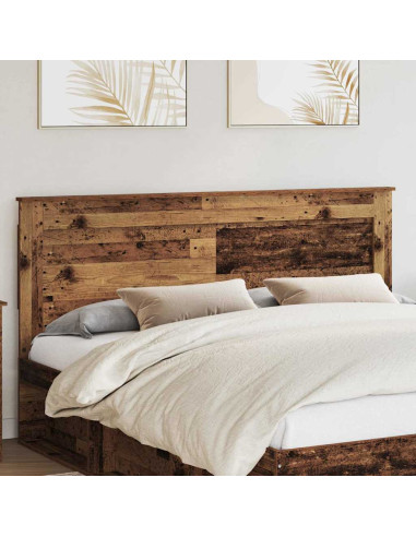 Testiera con testiera Legno vecchio 180 cm Legno multistrato