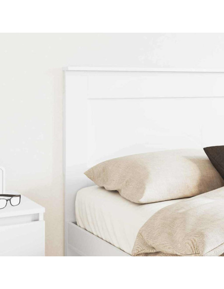 Testiera con testiera Rovere Nero 140 cm Legno multistrato