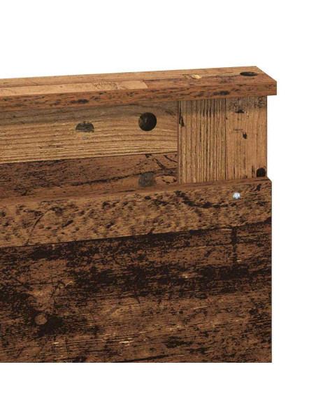 Testiera Rovere artigianale 140 cm Legno multistrato