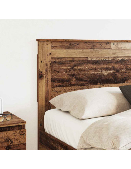 Testiera Rovere artigianale 140 cm Legno multistrato