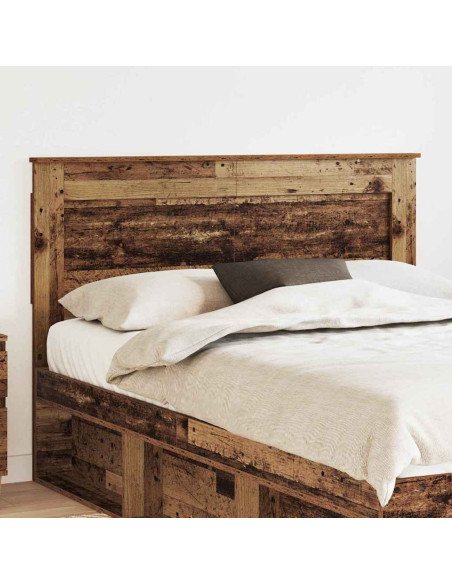 Testiera Rovere artigianale 140 cm Legno multistrato