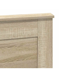 Testiera con testiera Rovere Sonoma 135 cm Legno multistrato 2