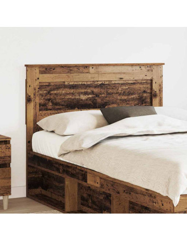 Testiera con testiera Legno vecchio 120 cm Legno multistrato