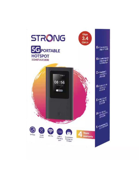 ROUTER LTE 5G WIFI6 AX1800 DISPL