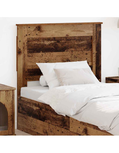 Testiera con testiera Legno vecchio 100 cm Legno multistrato
