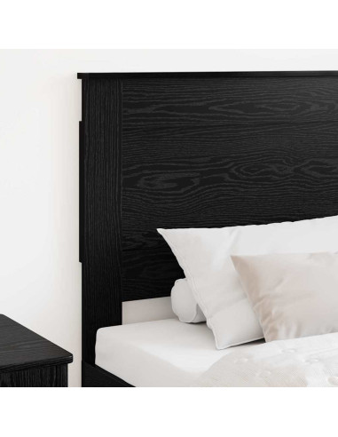 Testiera con testiera Rovere Nero 80 cm Legno multistrato