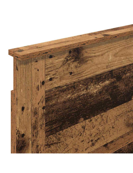 Testiera con testiera Legno vecchio 80 cm Legno multistrato