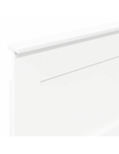 Testiera con testiera Bianco 75 cm Legno multistrato 2