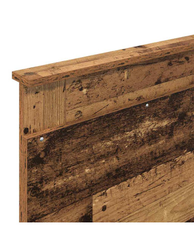 Testiera con testiera Legno vecchio 75 cm Legno multistrato